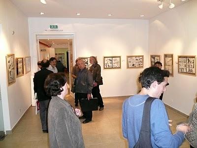 CHARLA DE OSWAL Y FOTOS DE LA MUESTRA