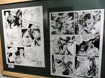 CHARLA DE OSWAL Y FOTOS DE LA MUESTRA