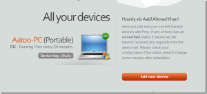 Seguimiento de tu portatil robado y telefono con el Impresionante Prey