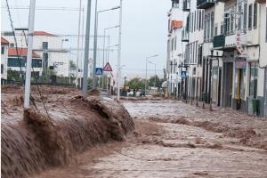 It´s rainning cats and dogs en Malta