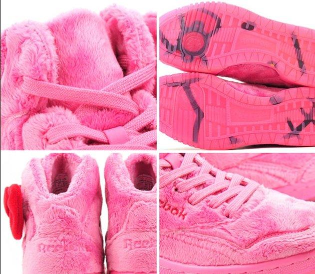 fácilmente Boquilla Brutal Zapatillas Reebok Classic Plush de Hello Kitty - Paperblog