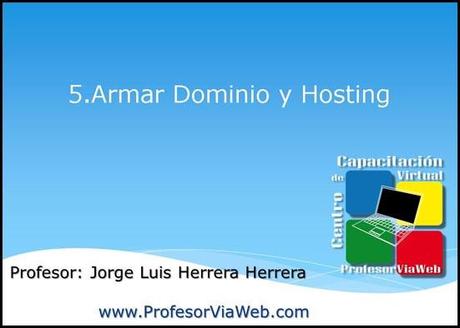 Armar Dominio y Hosting – Video 5 mo crear un blog, mi blog, crear un blog, pasos para hacer un blog, como hacer un blog, hacer un blog, como crear un blog, crear blogs