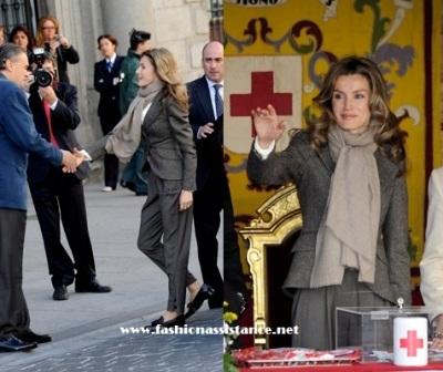 La Princesa de asturias en la fiesta de la Banderita. El look de Dña. Letizia