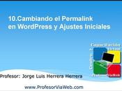 Cambiando Permalink WordPress Ajustes Iniciales Video