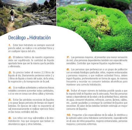 Consejos-de-salud-y-belleza Balneario Termas Pallarés decálogo de Hidratación