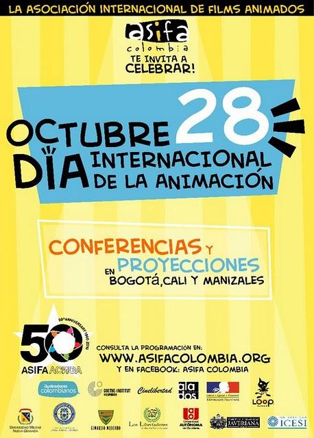 Día Internacional de la Animación, Asifa Colombia, programa