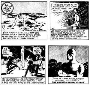 Cara b: The Phantom de Lee Falk