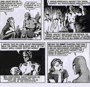 Cara b: The Phantom de Lee Falk