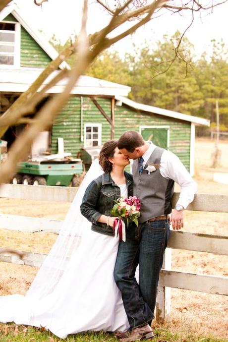 chaqueta vaquera para novia