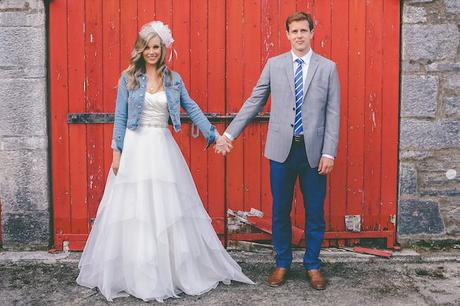 chaqueta vaquera para novia