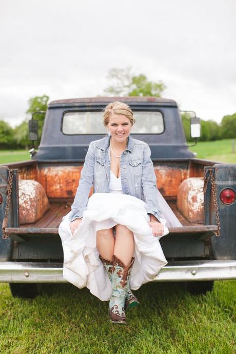 chaqueta vaquera para novia