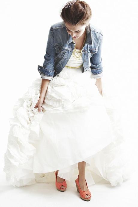 chaqueta vaquera para novia