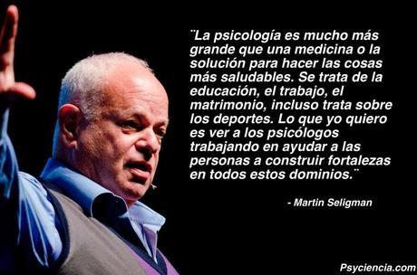 Martin Seligman: La psicología es mucho más grande que una medicina…