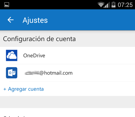 Como agregar mas cuentas de correo a tu app Outlook