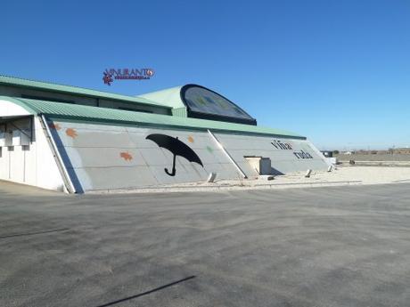 Entrada a la bodega: Viña Ruda.