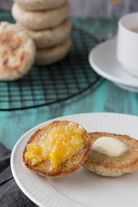 English Muffins - pancitos ingleses para el desayuno