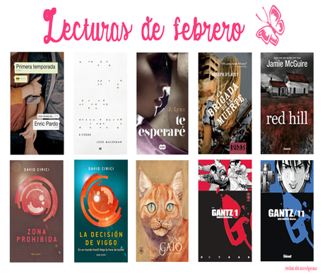 [El estante de...] Lecturas de febrero