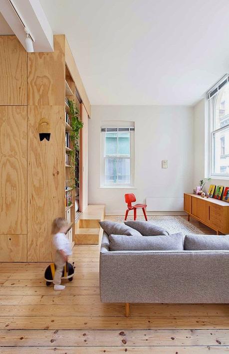 Cálidos y bien diseñados, 70 m2 para una familia