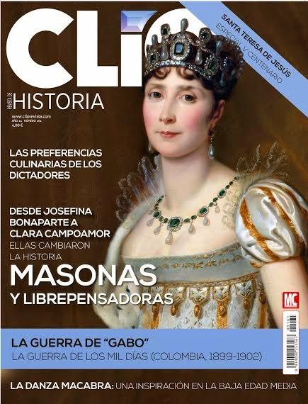 Las Masonas protagonistas de la revista CLIO