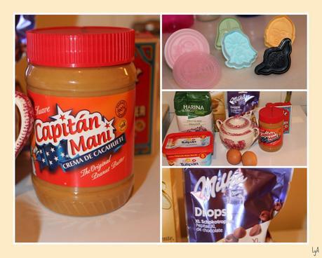 Galletas de mantequilla de cacahuete y pepitas de chocolate, de la Guerra de las Galaxias para... ¡Que rico mami!