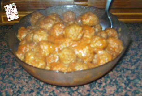 ALBÓNDIGAS CON TOMATE SIN HUEVO