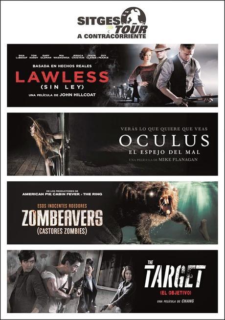 Sitges A contracorriente Tour. Lawless, Oculus, Zombeavers y The Target.