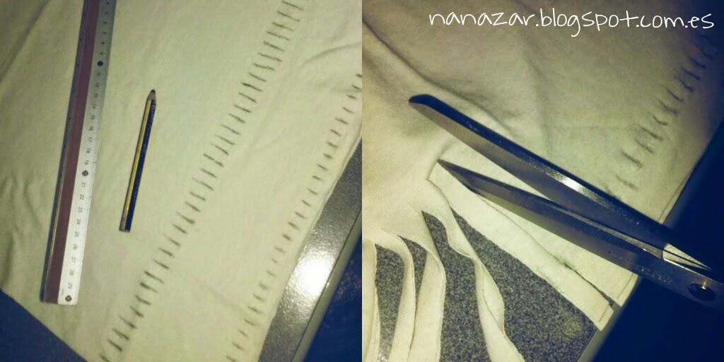 Reciclando Camisetas con Crayolas