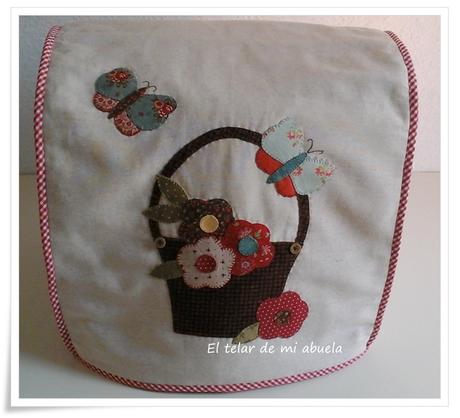 FUNDA DE THERMOMIX Y BOLSA DE PAN con diseño de Bunny Hill.