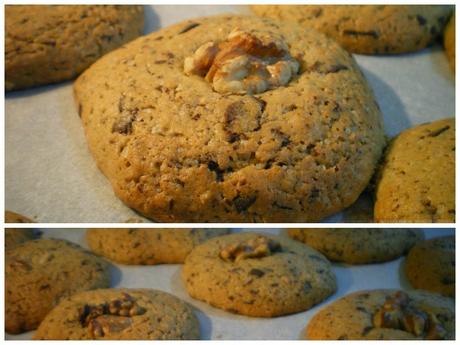 Cookies de menta y chocolate ( Recién horneadas)