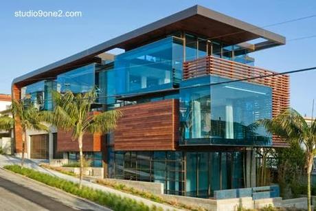 Casa residencial lujosa estilo Contemporáneo en California
