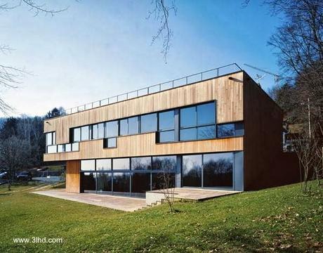 Casa residencial de amplia superficie estilo Contemporáneo en Zagreb, Croacia