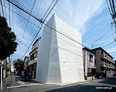 Casa urbana moderna en Japón diseño avanzado