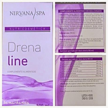 DrenaLine; colaboración con  Nirvana Spa