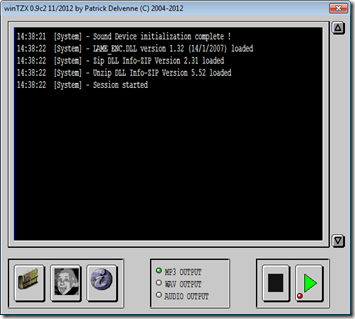 winTZX en acción winTZX in action