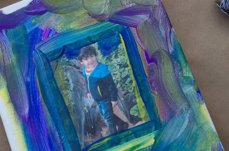 manualidad dia del padre hecha con foto