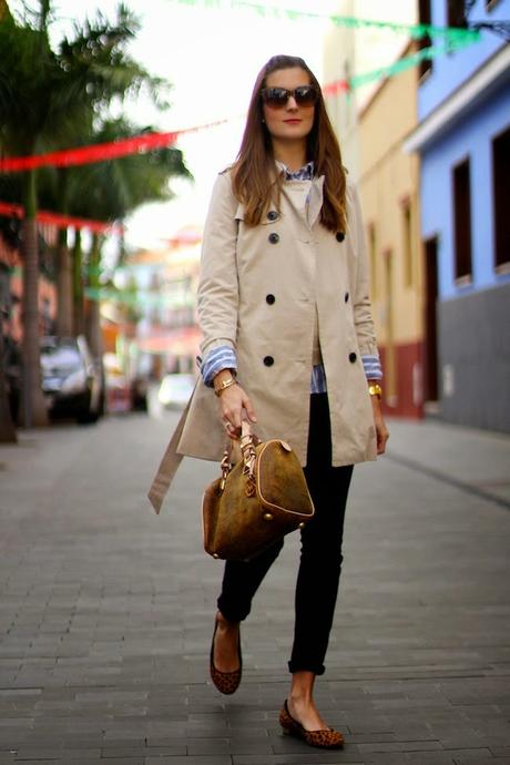  beige trench