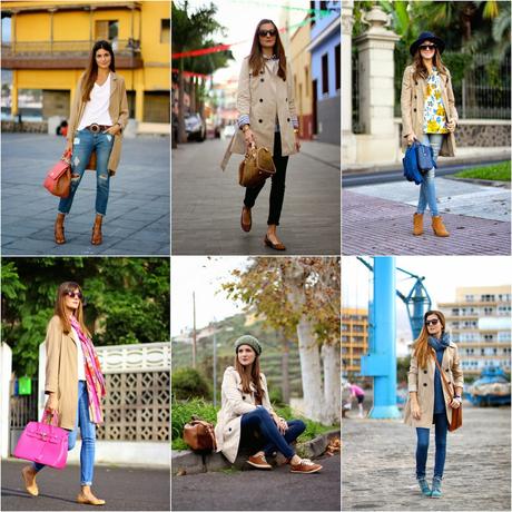 Como combinar el trench / How to match the trench coat