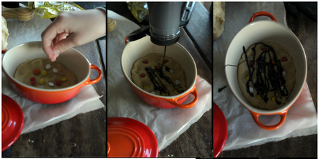 Cookie gigante de mantequilla y lacasitos #quericomami