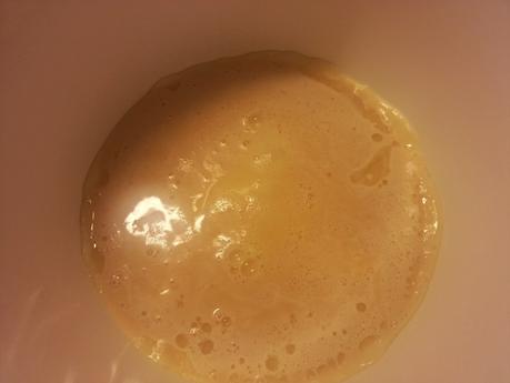 Tortilla francesa con champiñon, jamón de pavo y queso.