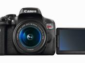 Canon presenta nuevas cámaras Dsrl Rebel 24.2 megapíxeles funcionalidad inalámbrica.