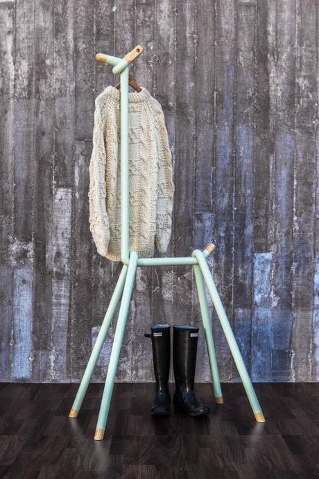 Perchero de diseño, una llama en tu casa.