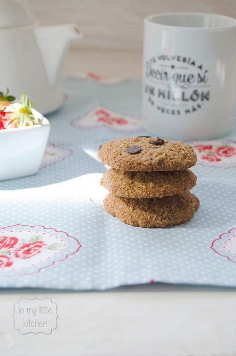 Galletas de avena y chocolate