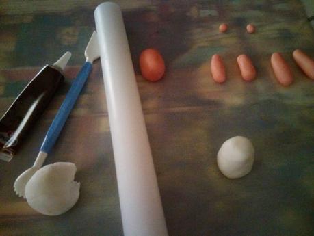 Paso a paso ovejita de fondant