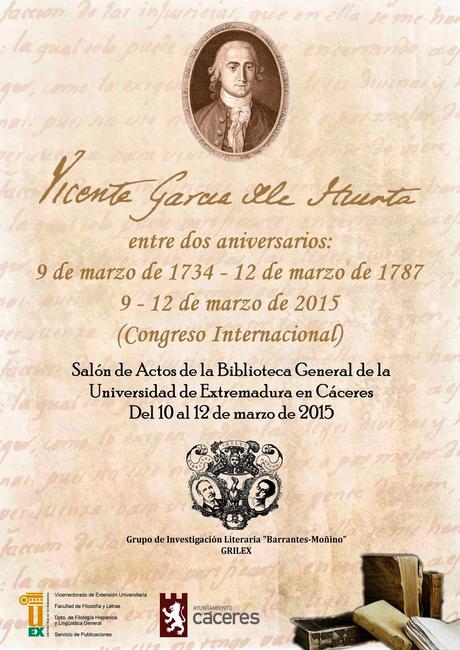 Congreso sobre Vicente García de la Huerta