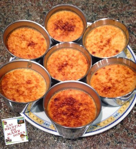 FLAN DE ALMENDRAS DE MI AMIGA MARIA JOSE