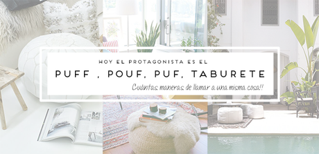 COMPRAS | TENDENCIAS - Tu puff ideal COMPRAS | TENDENCIAS - Tu puff ideal