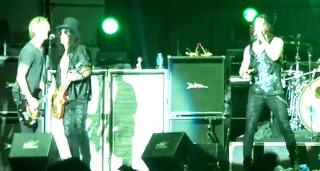 Vídeo: Media reunión de Guns n' Roses con Slash, Duff y Gilby Clarke en Buenos Aires