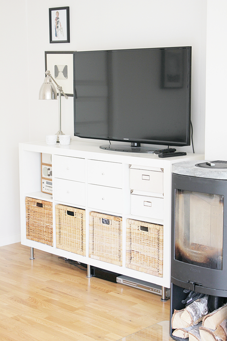 Como decorar un salón acogedor, bonito y romántico nórdico en BLANCO & GRIS