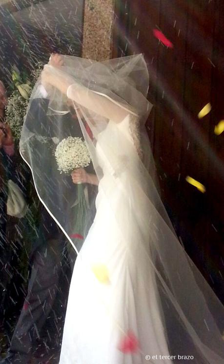 Virginia y David - vino de naranja