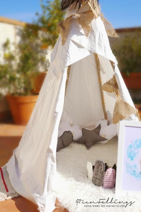 Nuestro tipi DIY